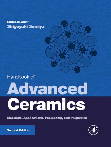 Book Handbook of Advanced Ceramics: Materials, Applications, Processing, and Properties free