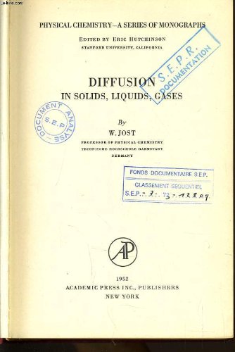 Book Diffusion in Solids, Liquids, Gases free