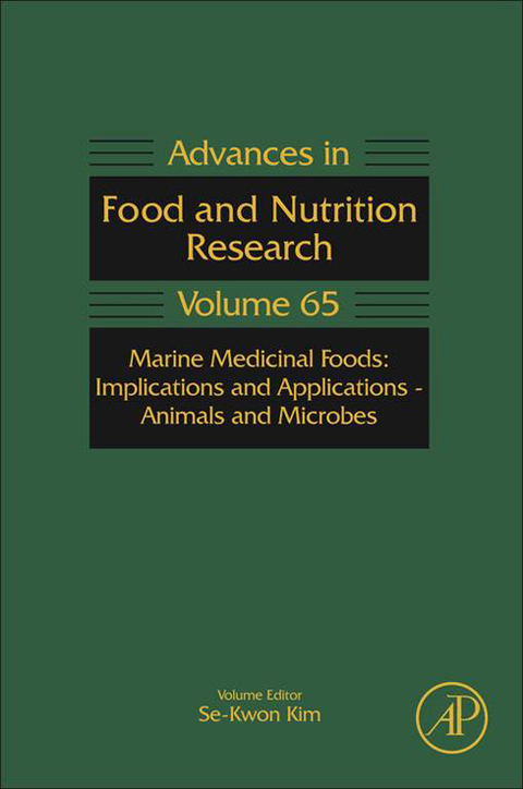 Book Marine Medicinal Foods: Implications and Applications: Animals and Microbes (ISSN Book 65) free