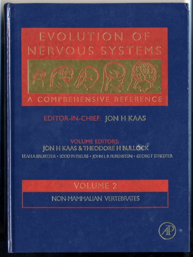 Book Evolution Of Nervous Systems: A Comprehensive Reference, Vol. 2: Non-mammalian Vertebrates free