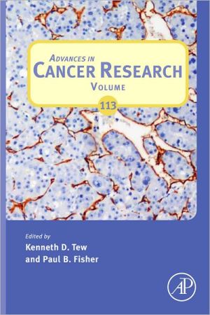 Book Advances in Cancer Research (Volume 113) free