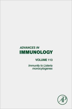 Book Immunity to Listeria Monocytogenes (Volume 113) (Advances in Immunology, Volume 113) free
