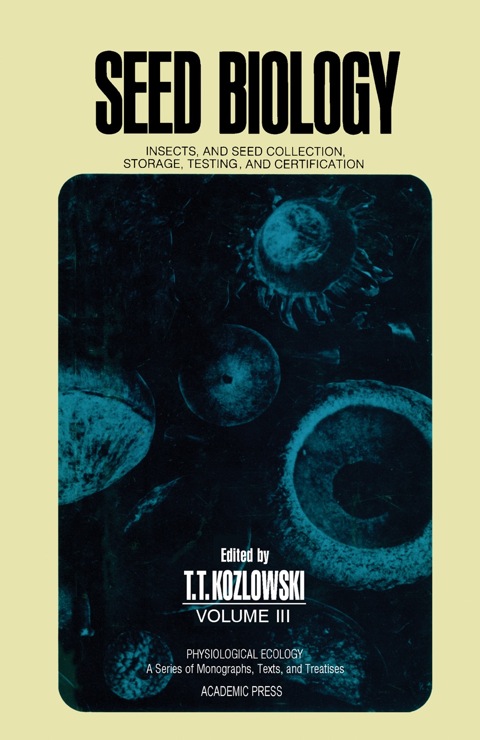 Book Insects, and Seed Collection, Storage, Testing, and Certification free