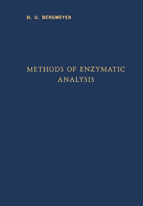 Book Methods of Enzymatic Analysis free