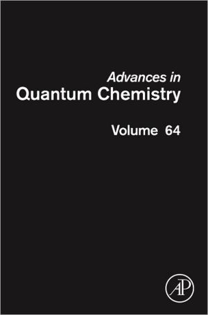Book Advances in Quantum Chemistry (Volume 64) free