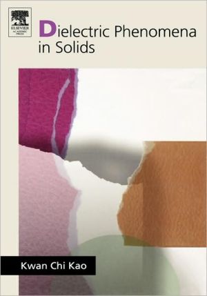 Book Dielectric Phenomena in Solids free