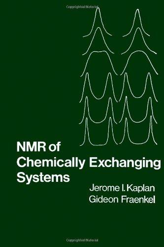 Book Nmr Of Chemically Exchanging Systems free