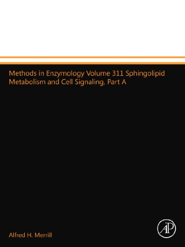 Book Methods in Enzymology Volume 311 Sphingolipid Metabolism and Cell Signaling, Part A free