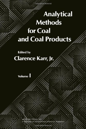 Book Analytical Methods for Coal and Coal Products, Vol. 1 free
