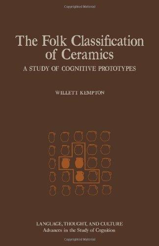 Book The folk classification of ceramics: A study of cognitive prototypes (Language, thought, and culture) free