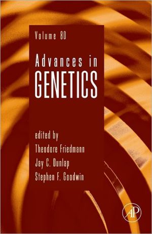 Book Advances in Genetics (Volume 80) free Book Advances in Genetics (Volume 80) free