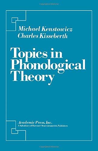 Book Topics in phonological theory free