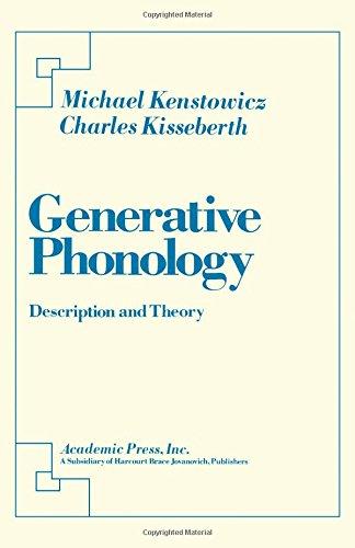 Book Generative phonology: Description and theory free