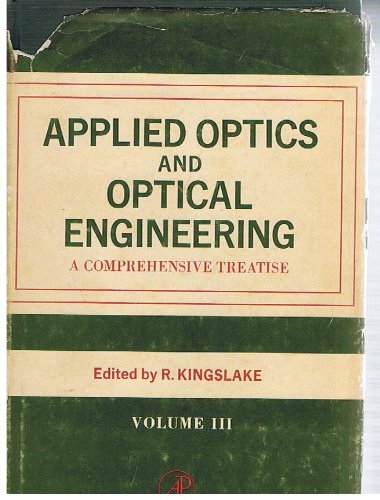 Book Applied Optics and Optical Engineering. Volume III: Optical Components (v. 3) free
