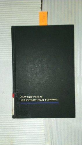 Book Mathematical Methods in Theoretical Economics: Topological and Vector Space Foundations of Equilibrium Analysis (Economic Theory and Mathematical Eco) free