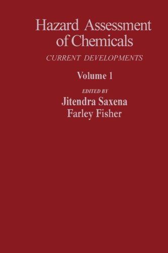 Book Hazard Assessment of Chemicals, Volume 1: Current Developments free