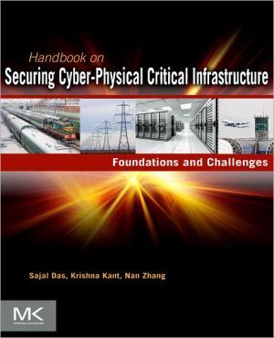 Book Handbook on Securing Cyber-Physical Critical Infrastructure free