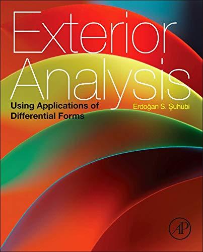 Book Exterior Analysis: Using Applications of Differential Forms free