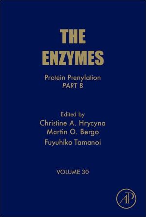 Book Protein Prenylation, Part B (Volume 30) (The Enzymes, Volume 30) free