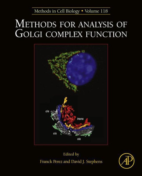 Book Methods for analysis of Golgi complex function: Methods in Cell Biology free