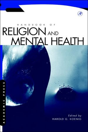 Book Handbook of Religion and Mental Health free