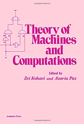 Book Theory of machines and computations;: Proceedings free