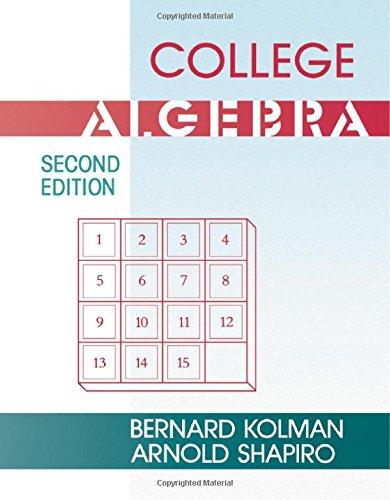 Book College Algebra free