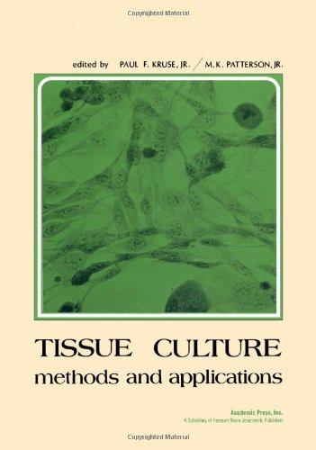 Book Tissue Culture: Methods and Applications. free