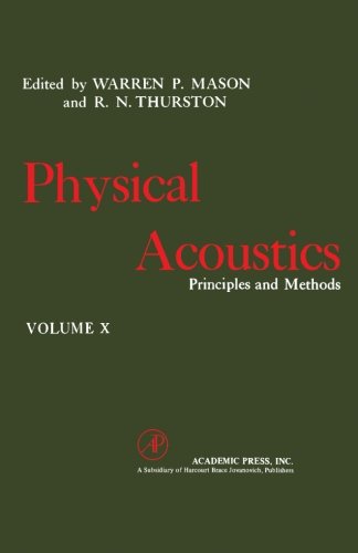 Book Physical Acoustics V10: Principles and Methods free