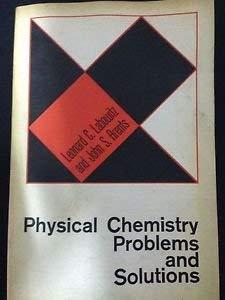Book Physical Chemistry. Problems and Solutions free