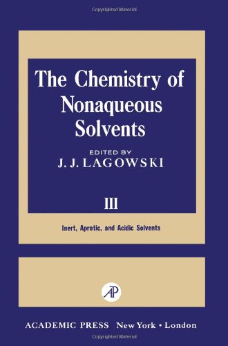 Book The Chemistry of Non-Aqueous Solvents, (v. 3) free