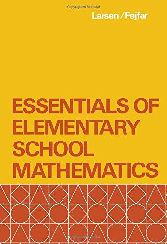 Book Essentials of elementary school mathematics free
