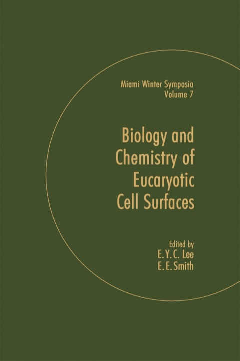 Book Biology and chemistry of eucaryotic cell surfaces (Miami winter symposia) free