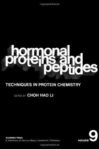 Book Hormonal Proteins And Peptides: Techniques In Protein Chemistry V. 9 (hormonal Proteins And Peptides V. 9) free