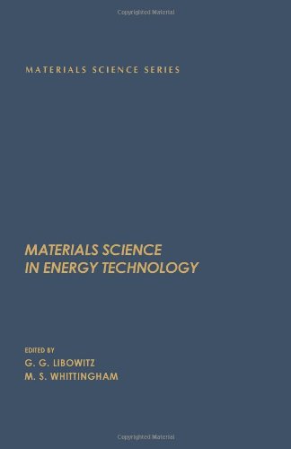 Book Materials science in energy technology (Materials science and technology) free