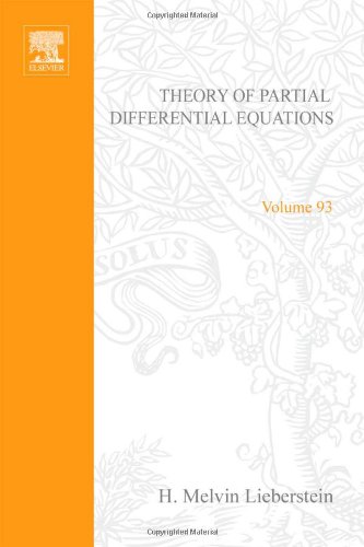 Book Theory of partial differential equations, Volume 93 (Mathematics in Science and Engineering) free
