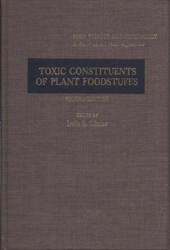 Book Toxic Constituents Of Plant Foodstuffs free