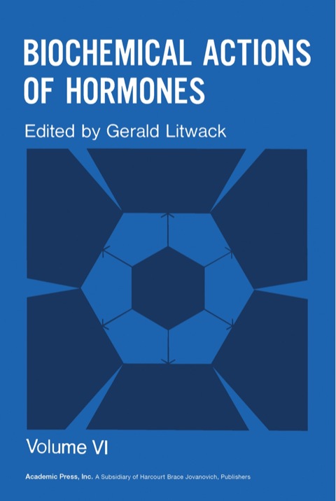 Book Biochemical Actions of Hormones free