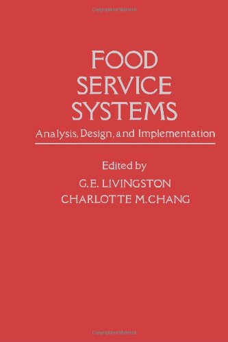 Book Food service systems: Analysis, design, and implementation free