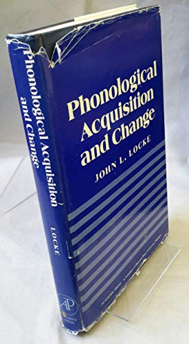 Book Phonological Acquisition and Change free