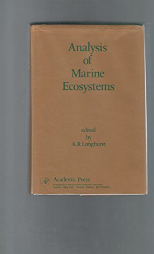 Book Analysis Of Marine Ecosystems free