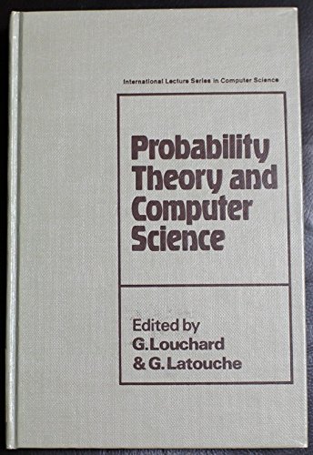 Book Probability Theory And Computer Science (international Lecture Series In Computer Science) free