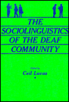 Book The Sociolinguistics of the Deaf Community free