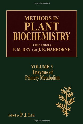 Book Enzymes of Primary Metabolism, Volume 3 (Methods in Plant Biochemistry) free