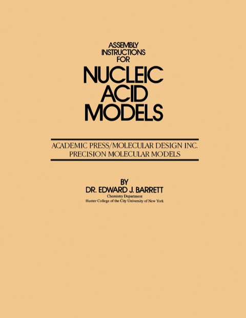 Book Assembly Instructions for Nucleic Acid Models free