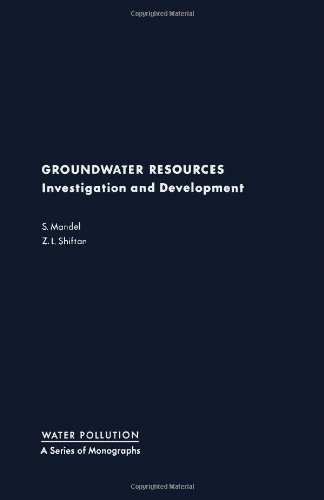 Book Groundwater resources: Investigation and development (Water pollution) free