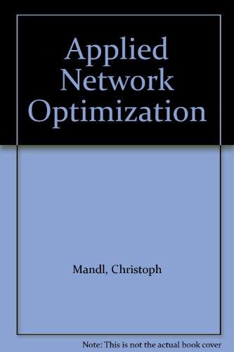 Book Applied Network Optimization free