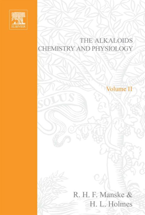 Book The Alkaloids: Chemistry and Physiology  V2: Chemistry and Physiology  V2 free