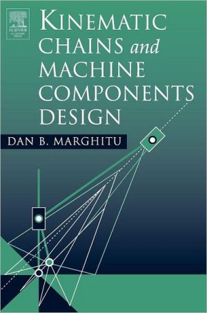Book Kinematic Chains and Machine Components Design free