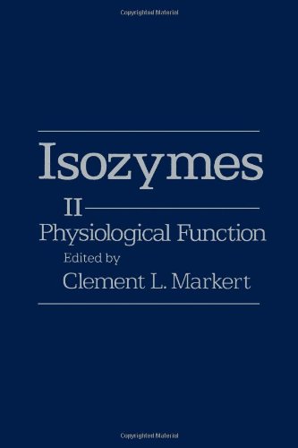 Book Isozymes V2: Physiological Function free